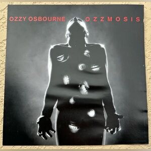 Ozzy Osbourne Ozzmosis 2-Sided 12 X 12 Promo Poster (1995, Sony Music)